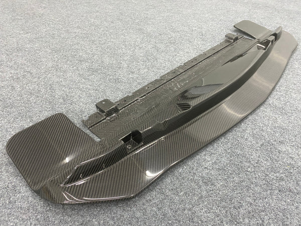 Quadrifoglio style carbon fiber body kit front lip for Romeo Giulia