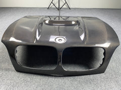 HM Style Carbon Fiber front Hood Bonnet Fits E70 E71 X5M X6M 2008-2014