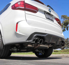 3D style Carbon Fiber Rear Diffuser for F85 X5M F86 X6M 2014-2018