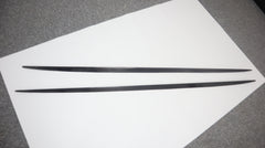 AMG GT50 GT53 GT63S carbon fiber side skirts only suitable for 4doors