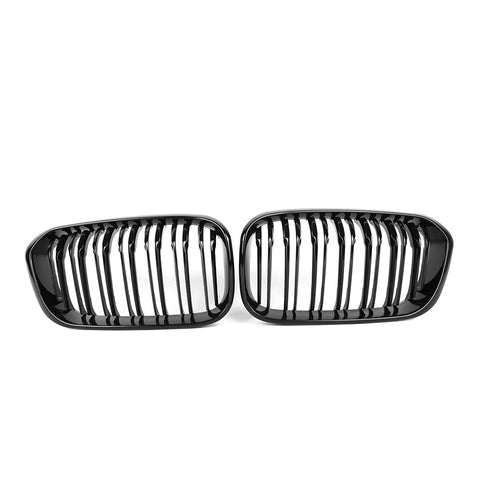 Carbon fiber car bumpers body kit front bumper grille for 1 series F20 F21 LCI