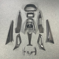 Dry carbon fiber interior decoration and shift paddles for LP700 LP720 LP750