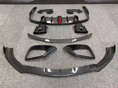 Carbon Fiber Front lip Rear Diffuser Spoiler Side Skirts for Benz E Class W213 E200 E300 E320 E63 AMG 2017-2019 Body Kits