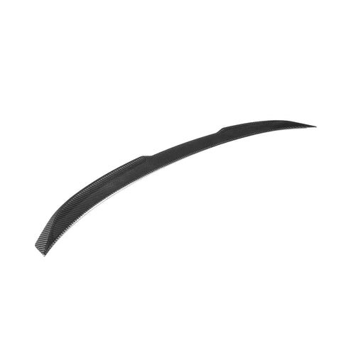 M style Dry carbon fiber rear spoiler for G80 M3 G82 M4  rear trunk wing