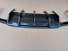 R style Carbon Fiber rear diffuser for CLS-CLASS W218 CLS63 rear bumper splitter lip