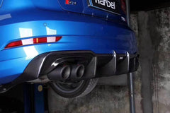 Carbon Fiber Rear Diffuser for A3 Sline S3 Sedan 4 door Not A3 Standard 2017-19