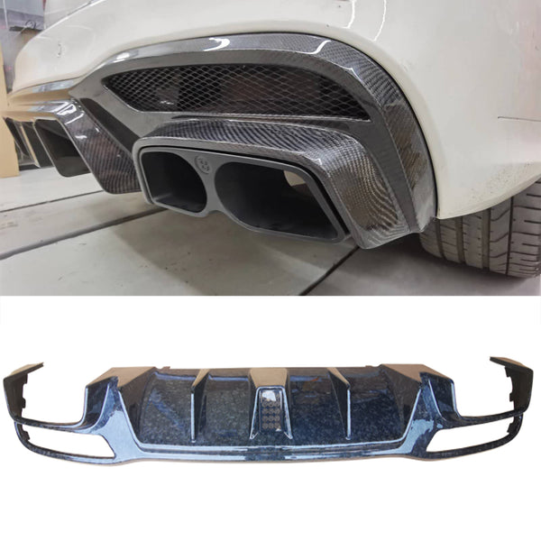 BS style rear diffuser for GLE Class SUV Coupe W166
