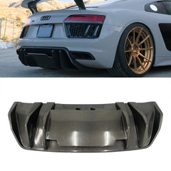 V carbon fiber rear diffuser R8 V10 2015-2018