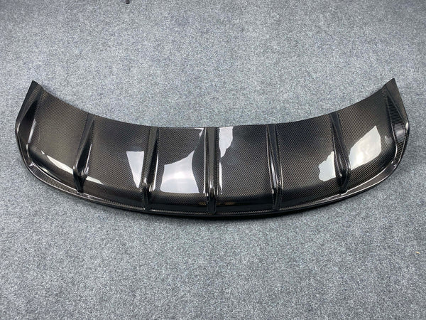 Revezport real carbon rear diffuser +carbon corners for TESLA MODEL 3