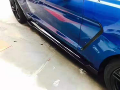 CMST style carbon fiber side skirts for Ford Mustang 2015-2020