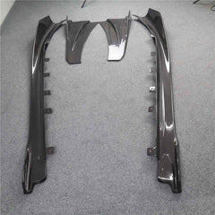 Carbon Fiber  Side Skirts Front splitter For i8 Body Kit