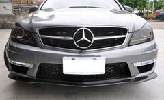 carbon fiber body kit front lip for w204 C Class c63 Black series 2012-2014