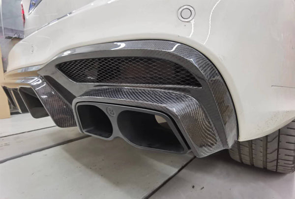 BS style rear diffuser for GLE Class SUV Coupe W166