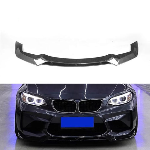 OEM M2 V carbon fiber front bumper lip for  M2 F87 front bumper separator 2017-2020