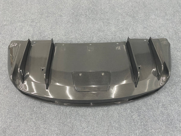 RZ style carbon fiber body kit rear diffuser for tesla model X