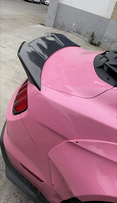Mustang ROBOT style carbon fiber rear wing spoiler for Mustang 2015-2020