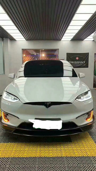 RPMtesla`S Supplier Carbon fiber Revozpot style front lip rear diffused side skirt Spoiler Tesla model X