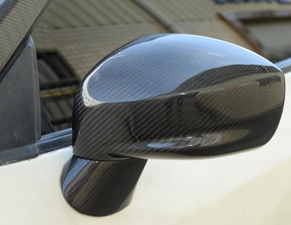 GTR OEM Carbon Fiber Wing Mirror Covers for Nissa n R35 GT-R GTR 09-15