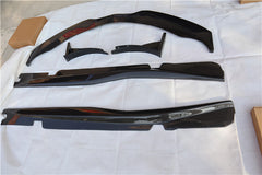 Carbon fiber front lip for Corvette C7 front splitter