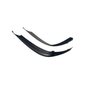ED1 style carbon fiber body kit fins for W222 S-class S63 S65 2door