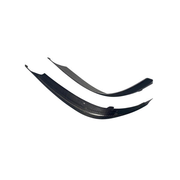 ED1 style carbon fiber body kit fins for W222 S-class S63 S65 2door