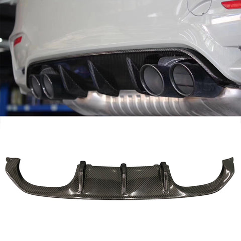 MP style high quality carbon fiber rear diffuse for F80 M3 F82 M4
