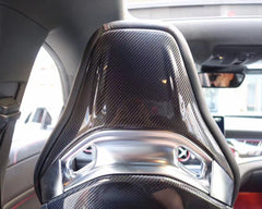 Carbon fiber body kit seat covers for W205 C63 AMG