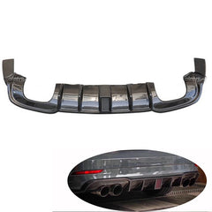 Carbon Fiber Rear Bumper Lip Diffuser with LED Lamp for A3 Sline S3 RS3 Sedan 2017 -2019