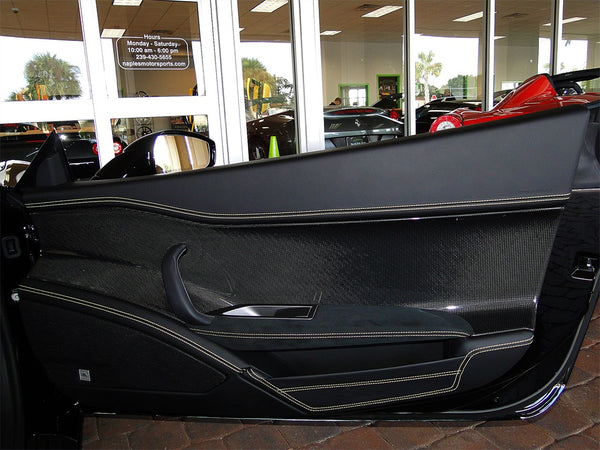 Ferrari 458 Italia OEM style carbon fiber body kit Door panel