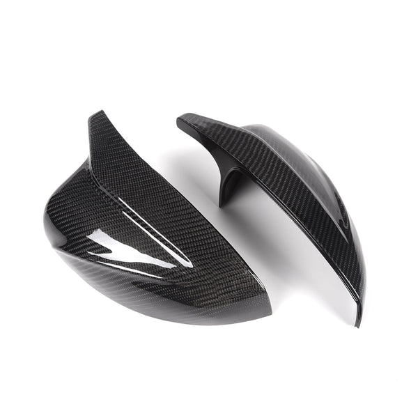 Carbon fiber body kit side mirrors cover for  A3 V8 S3 RS3 with lane assist hole 2014-2020