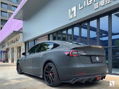 Tesla Model 3's CMST forged carbon fiber front lip