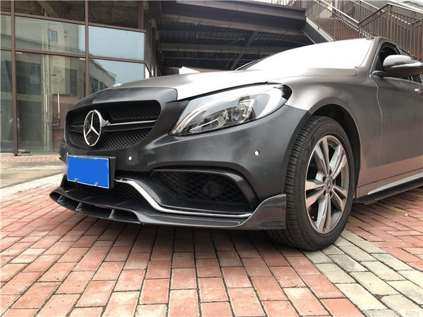 Brabs carbon fiber front lip  for W205 C63 C63s coupe