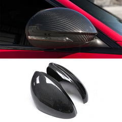 Carbon fiber body kit side mirrors cover for Romeo Giulia Rearview Mirror Shell 2016+