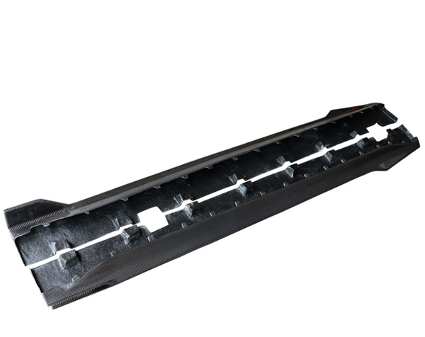 CMST style carbon fiber side skirts for Ford Mustang 2015-2020