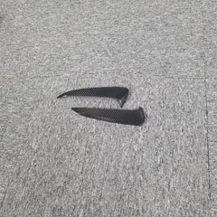 carbon fiber rear bumper fins for W205 fitment
