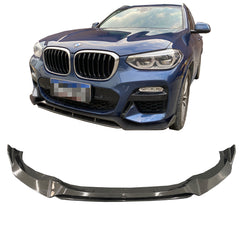 Carbon fiber front lip for X3 G01 G08 front bumper lip