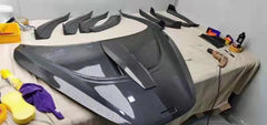 NOVIT Style carbon hood for Mclaren 720s Engine bonnet
