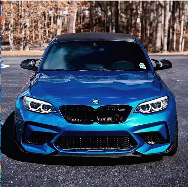 MP style carbon fiber front lip for F87 M2 M2C 2018+