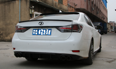 body kit carbon fiber front lip rear diffuser side skirts spoiler roof spoiler for Lexus GS