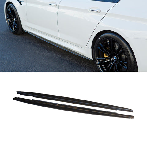 MP style carbon fiber body kits side skirts for F90 M5 G30 5series