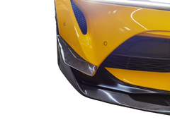 Carbon Fiber Front Bumper Canards For Supra A90