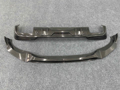 Carbon fiber rear diffuser for X3 G01 G08 front bumper lip
