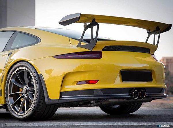 GT3RS style carbon fiber rear trunk with wing for 911 997