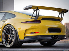 GT3RS style carbon fiber rear trunk with wing for 911 997