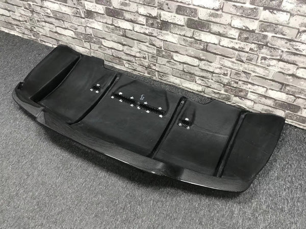 PSM style carbon fiber body kit rear diffuser for W205 C63 AMG