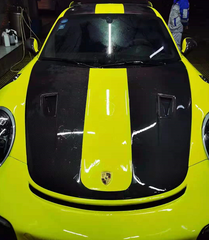 991 GT2RS style bonnet dry carbon fiber