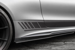 carbon fiber PSM style side skirts for W205 C63 AMG 15+