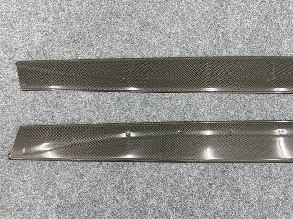 MP style dry carbon fiber side skirts for F82 M4 F80 M3