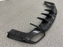 R-style forging carbon fiber rear diffuser for AMG GT GTS