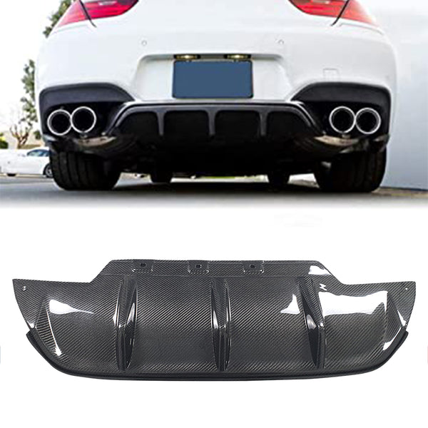 MP style carbon fiber rear diffuser rear lip for F06 F12 F13 M6 2011-2016